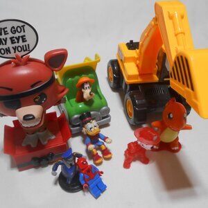 Vintage lot grab bag Action Figure Toys Disney Digo Truck Burger King Paw Patrol